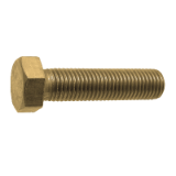 Reference 54000 - Hexagon head screw full thread - DIN 933 - brass