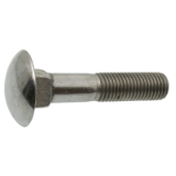 Modèle 410213 - Mushroom head square neck bolt - Stainless steel A4 - DIN 603- ISO 8677