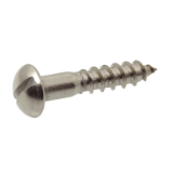 Modèle 211302 - Slotted round head wood screw - Stainless steel A2 - DIN 96