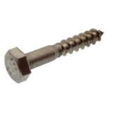 Modèle 211304 - Hexagon head wood screw - Stainless steel A2 - DIN 571