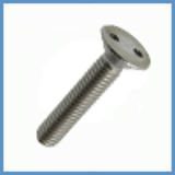 Modèle 222803 - Metric thread flat head screw "Snake eyes" - Stainless steel A2