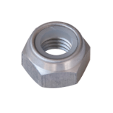 Modèle 725321 - Hexagon nut with plastic insert - Aluminium - DIN 985