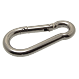 Modèle 431912 - Spring hook - Stainless steel A4