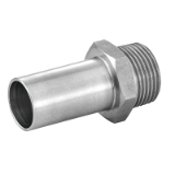 Model 41139 - Adapter male to press / BSP Male thread - M type