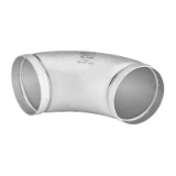 Modèle 4210 - Grooved ISO elbow 90° - Stainless steel