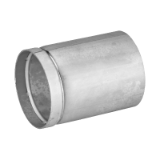 Modèle 4241 - Grooved ISO nipple to weld - Stainless steel