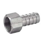 Model 5273 - Loose nut hose tail with collar - Stainless steel 316