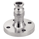 Modèle 5510 - Adapter on welding neck flange - Stainless steel 316