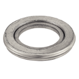 Modèle 5739 - Spiral gasket for male / female face flange - Stainless steel 316L / Graphite