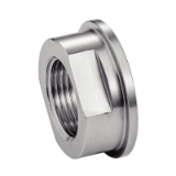 Modèle 61127 - Adapter SMS liner to reduced BSP female - Stainless steel 316L