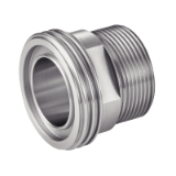 Modèle 61128 - Adapter SMS male to BSPP male - Stainless steel 316L
