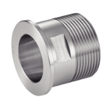 Modèle 61129 - Adapter SMS liner to BSPP male - Stainless steel 316L