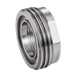 Modèle 61131 - Adapter SMS male to BSP female - Stainless steel 316L