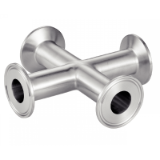 Modèle 8033 - Clamp equal  cross - Stainless steel 316L
