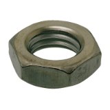 Reference 12500 - Low hexagon nut - ISO 4035 04 class - Plain