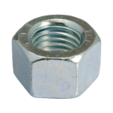 Reference 42501 - Hexagon nut DIN 934 h=d - Zinc plated