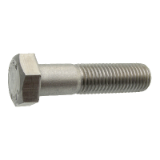 Reference 62102 - Hexagon head screw half thread - DIN 931 - Stainless steel A2