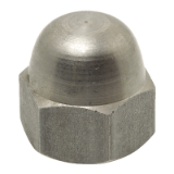 Reference 62605 - Machined Hexagon domed cap nut nfe 27453 - Stainless steel A2