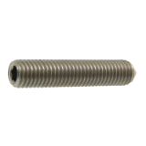 Reference 62205 - Hexagon socket set screw cone point - ISO 4027 DIN 914 - Stainless steel A2