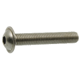 Reference 62225 - Hexagon socket button head cap screw with flange - Stainless steel A2