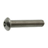 Reference 62802 - Hexagon socket button head cap screw with security pin - ISO 7380 - Stainless steel A2