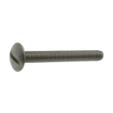 Reference 62212 - Slotted mushroom head machine screw - NFE 25129 - Stainless steel A2