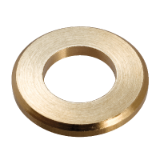 Reference 52504 - Machined Plain washer narrow type NFE 27513 - Brass