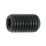 Reference 23600 - Hexagon socket set screw cup point - ISO 4029 DIN 916 - 45h class - Plain