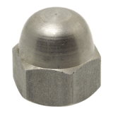 Model 62605 - Machined Hexagon domed cap nut nfe 27453 - Stainless steel A2