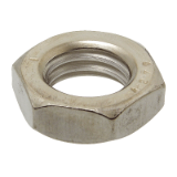 Model 62603 - Low Hexagon thin nut - ISO 1587 DIN 439 - Stainless steel A2