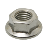 Model 62609 - Hexagon serrated flange nut DIN 6923 - Stainless steel A2