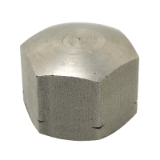 Model 62634 - Hexagon thin cap nut low type DIN 917 - Stainless steel A2