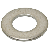 Model 62501 - Plain washer normal type NFE 25514 - Stainless steel A2