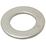Model 62503 - Plain washer narrow type NFE 25514 - Stainless steel A2