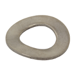 Model 64517 - curved spring washer - DIN 137 B - Stainless steel A4