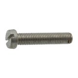 Model 62210 - Slotted cheese head machine screw - DIN 84 - Stainless steel A2