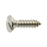 Model 62403 - Slotted countersunk head tapping screw form C DIN 7972 - Stainless steel A2