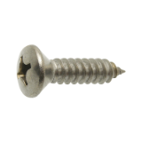 Model 62412 - Raised countersunk head tapping screw form C cross recess "phillips" DIN 7983 - Stainless steel A2