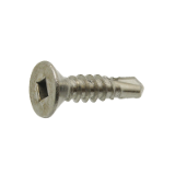 Model 62433 - Countersunk head self drilling screw square recess - DIN 7504 O - Stainless steel A2