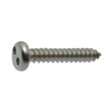 Model 62809 - Pan head security tapping screw "Snake eyes" recess - Stainless steel A2