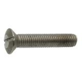 Model 64209 - Slotted raised countersunk head machine screw - ISO 2010 - Stainless steel A4