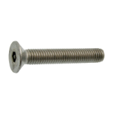 Model 62801 - Hexagon socket countersunk head screw with security pin - DIN 7991 - Stainless steel A2