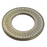 Model 73201 - Serrated conical spring washer CS narrow type NFE 25511 - Zinc plated 400 HSST